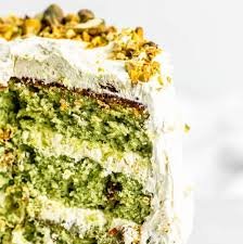 Pistachio Layer Cake